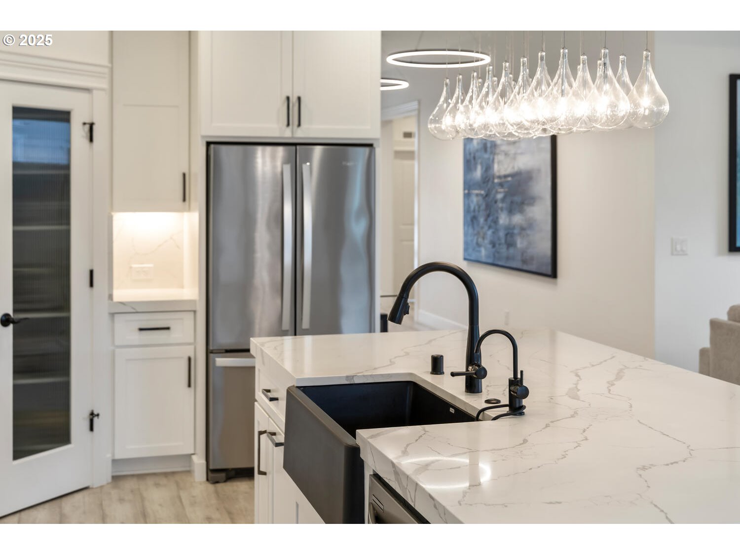 4116 South 16th Way Ridgefield, WA 98642 - Photo 18 of 46 a kitchen with stainless steel appliances granite countertop a refrigerator and a sink
