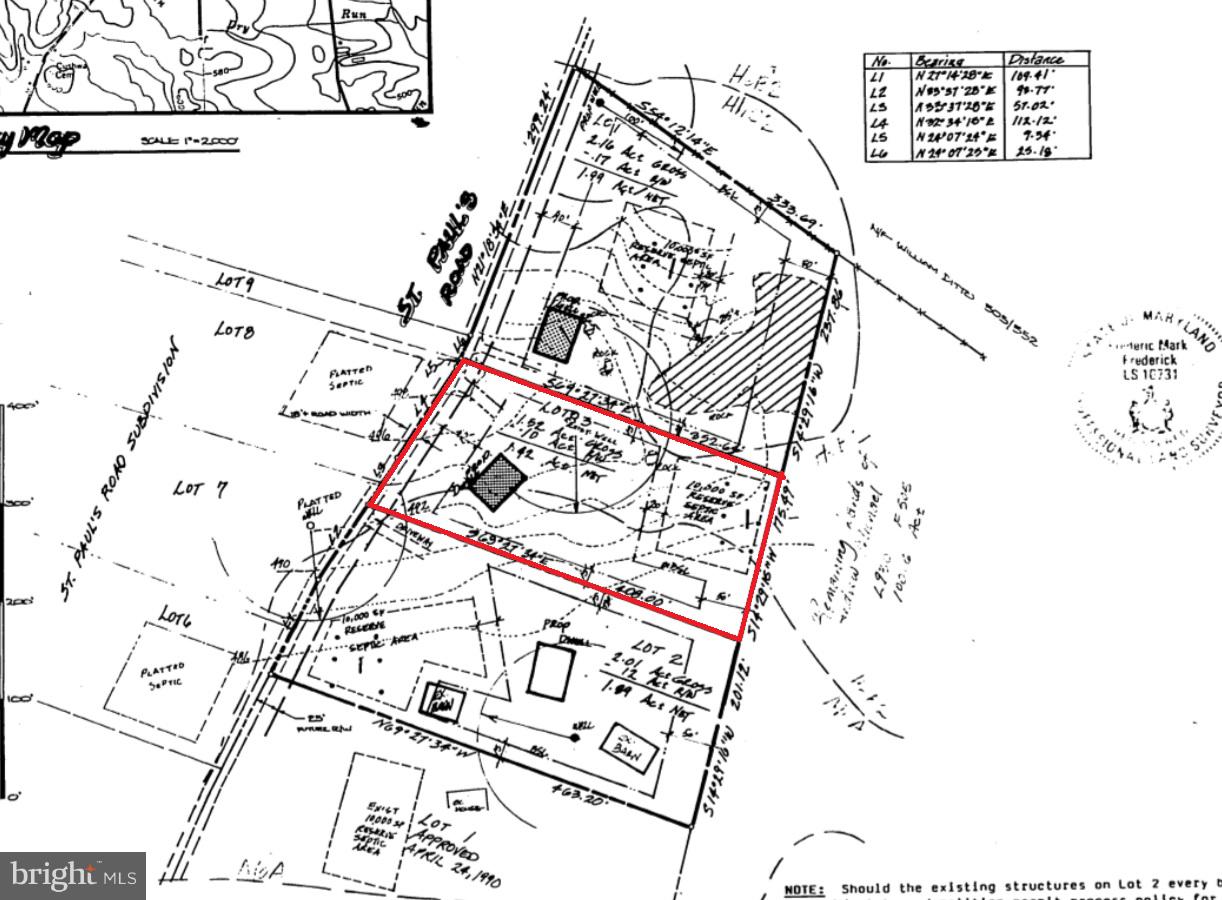 14727 St Paul Road Clear Spring, MD 21722 - Photo 17 of 19 PLAT