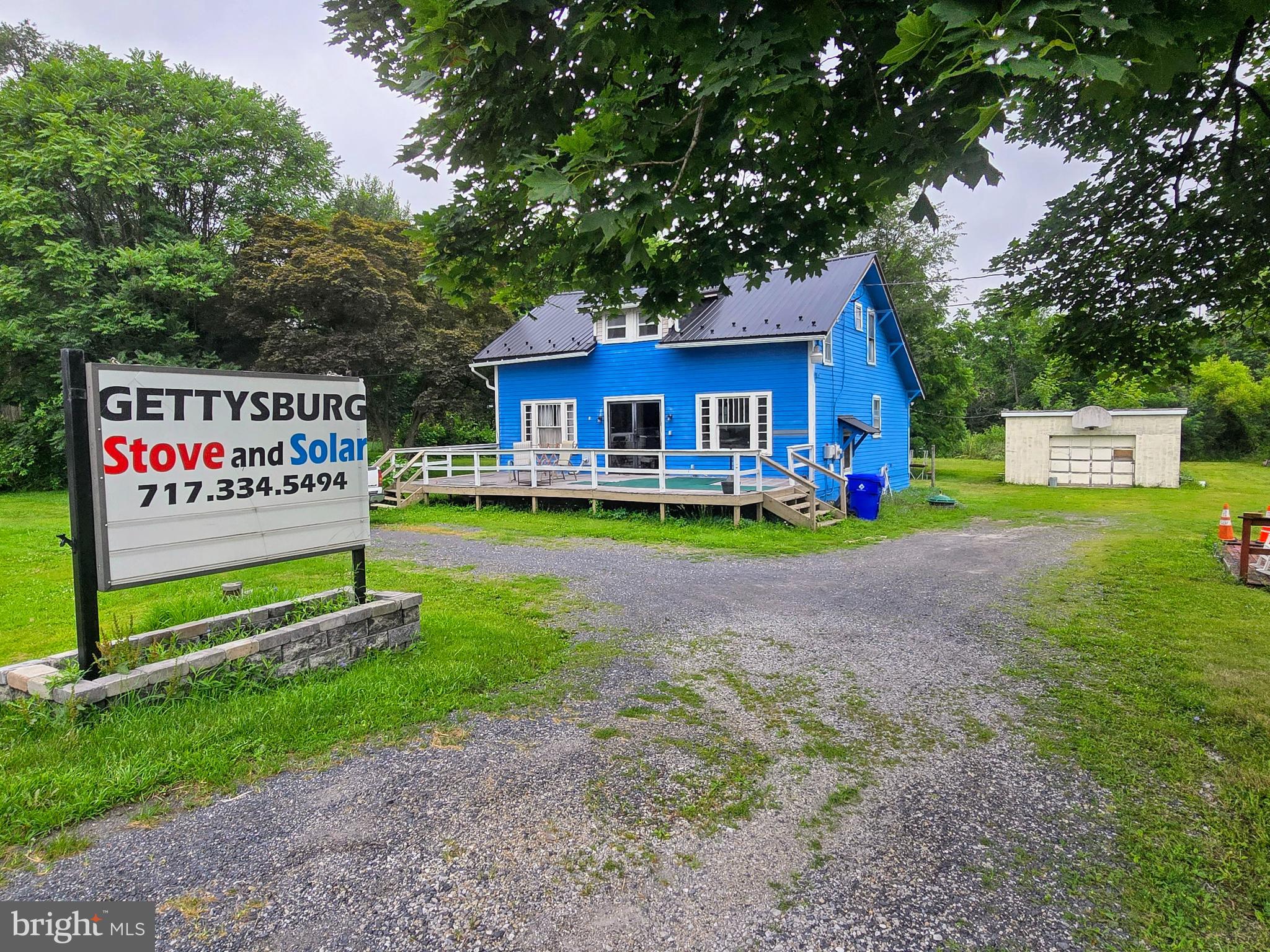 1954 York Road Gettysburg, PA 17325 - Photo 5 of 15 a sign on the side of the road