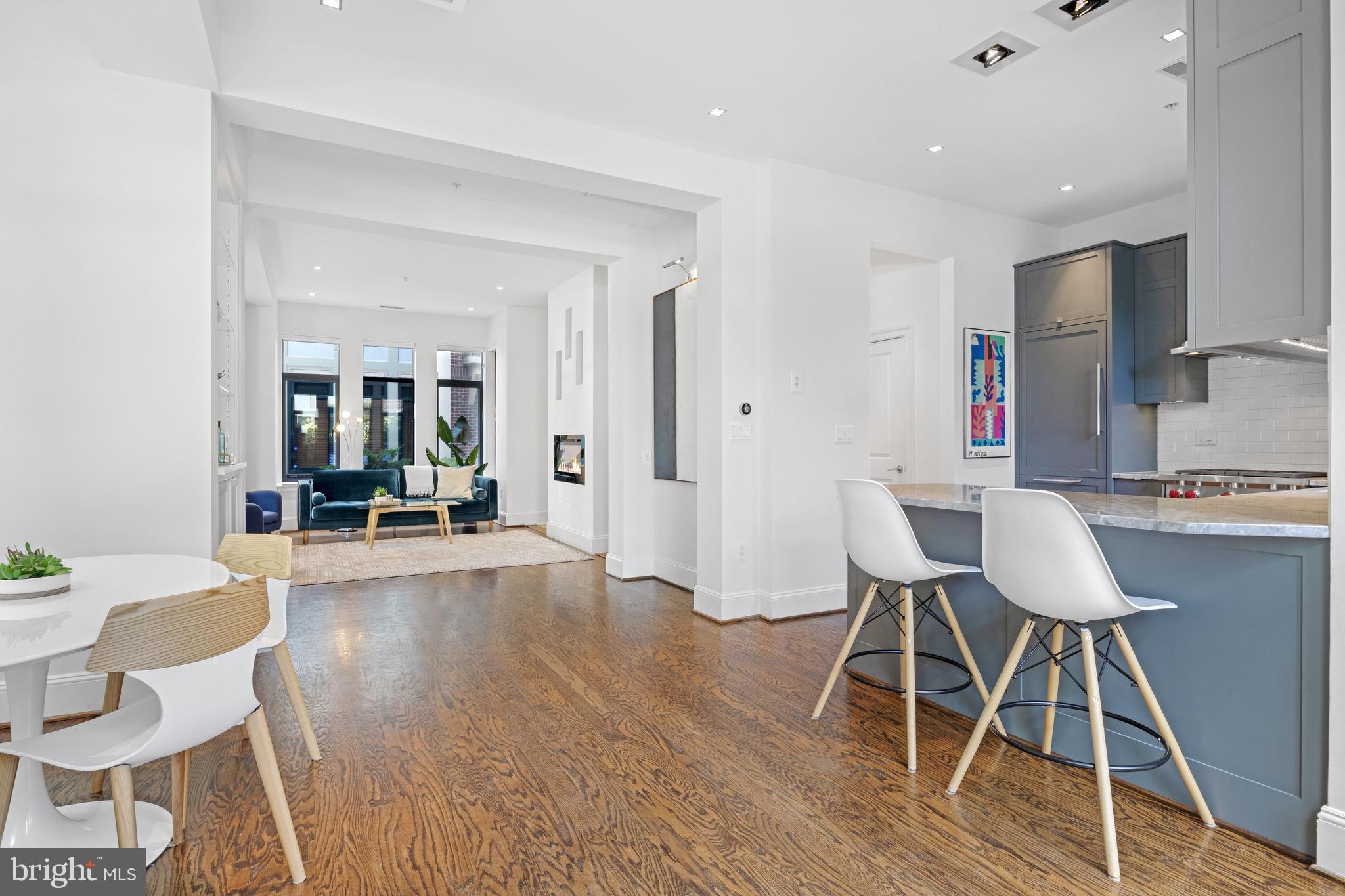 4750 41st Street Northwest Washington, DC 20016 - Photo 13 of 39 Fresh Neutral Paint and Hardwood Floors