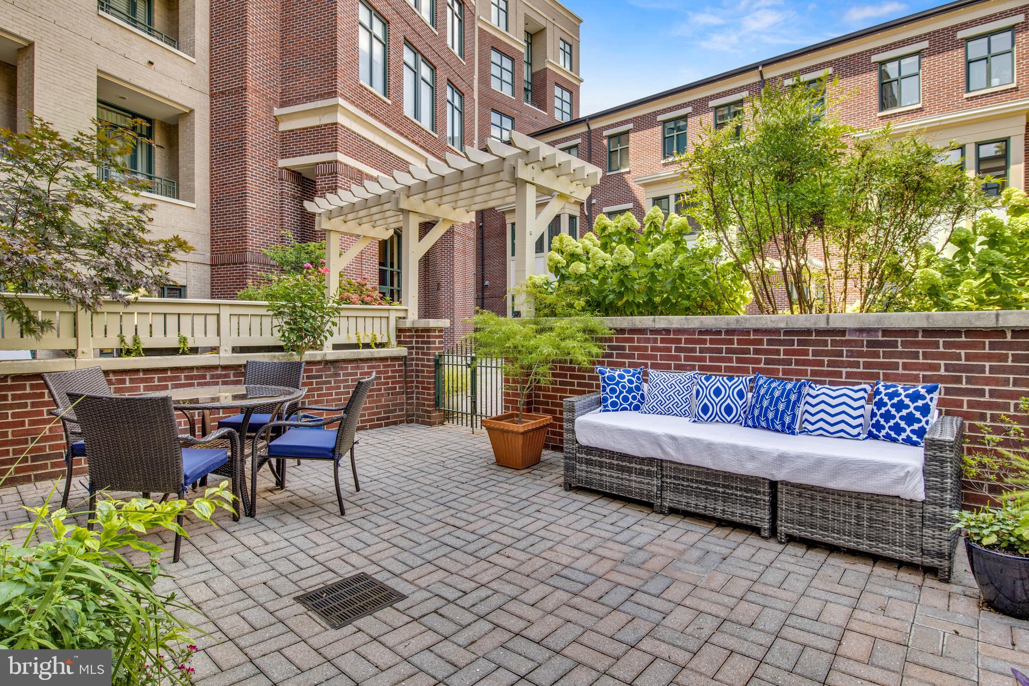 4750 41st Street Northwest Washington, DC 20016 - Photo 31 of 39 Private Gated Patio