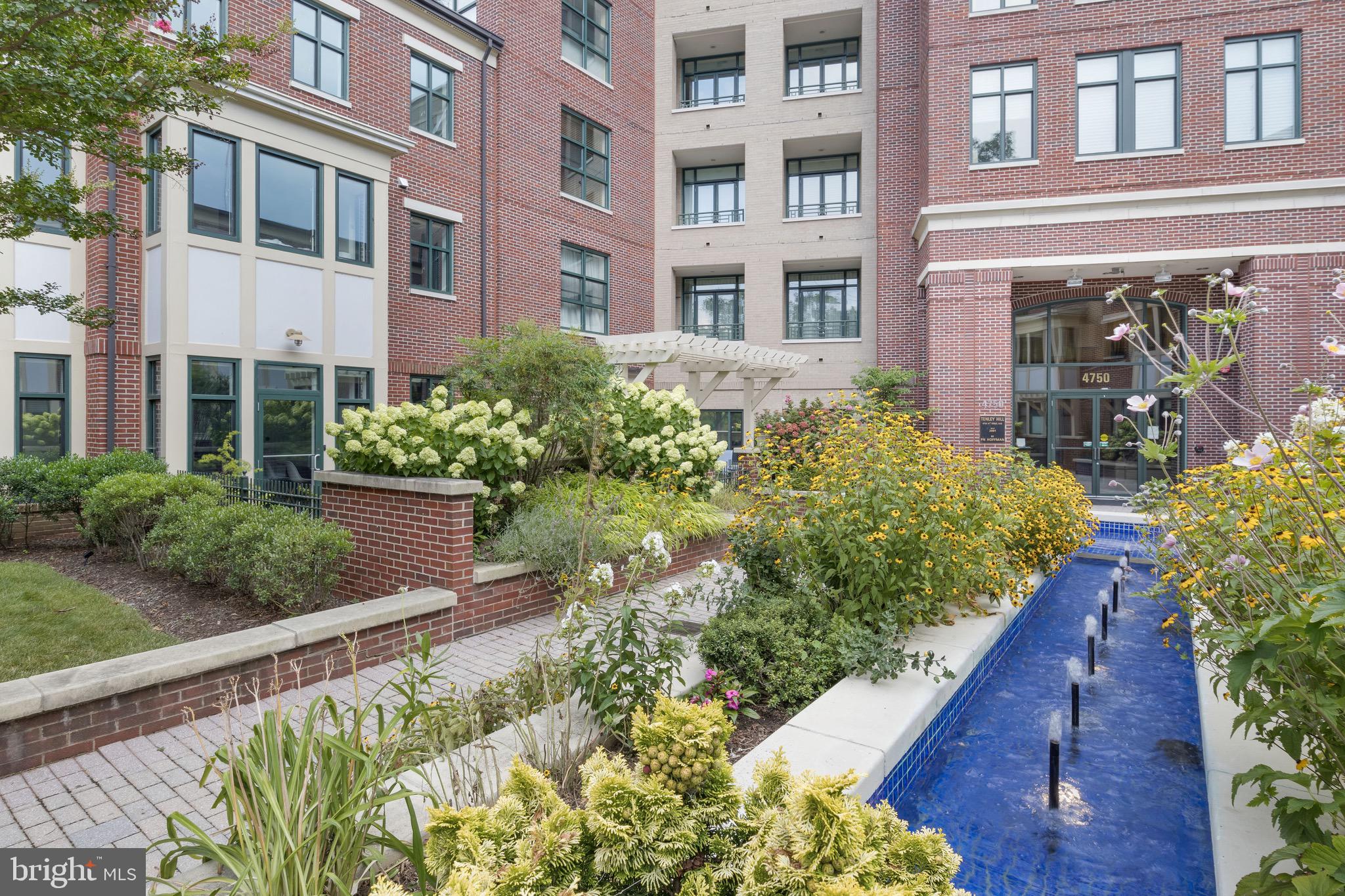 4750 41st Street Northwest Washington, DC 20016 - Photo 35 of 39 Community Fountain and Gardens