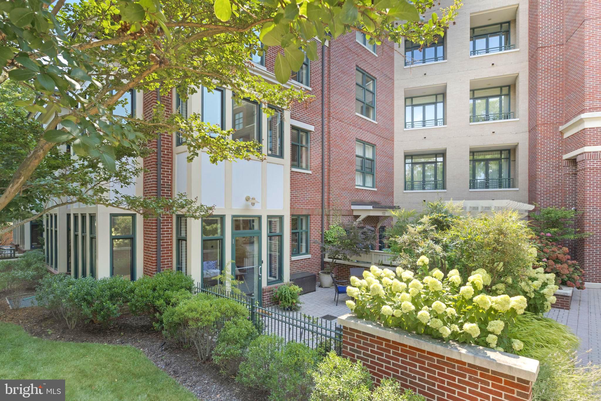 4750 41st Street Northwest Washington, DC 20016 - Photo 4 of 39 Private Gated Patio for TH4