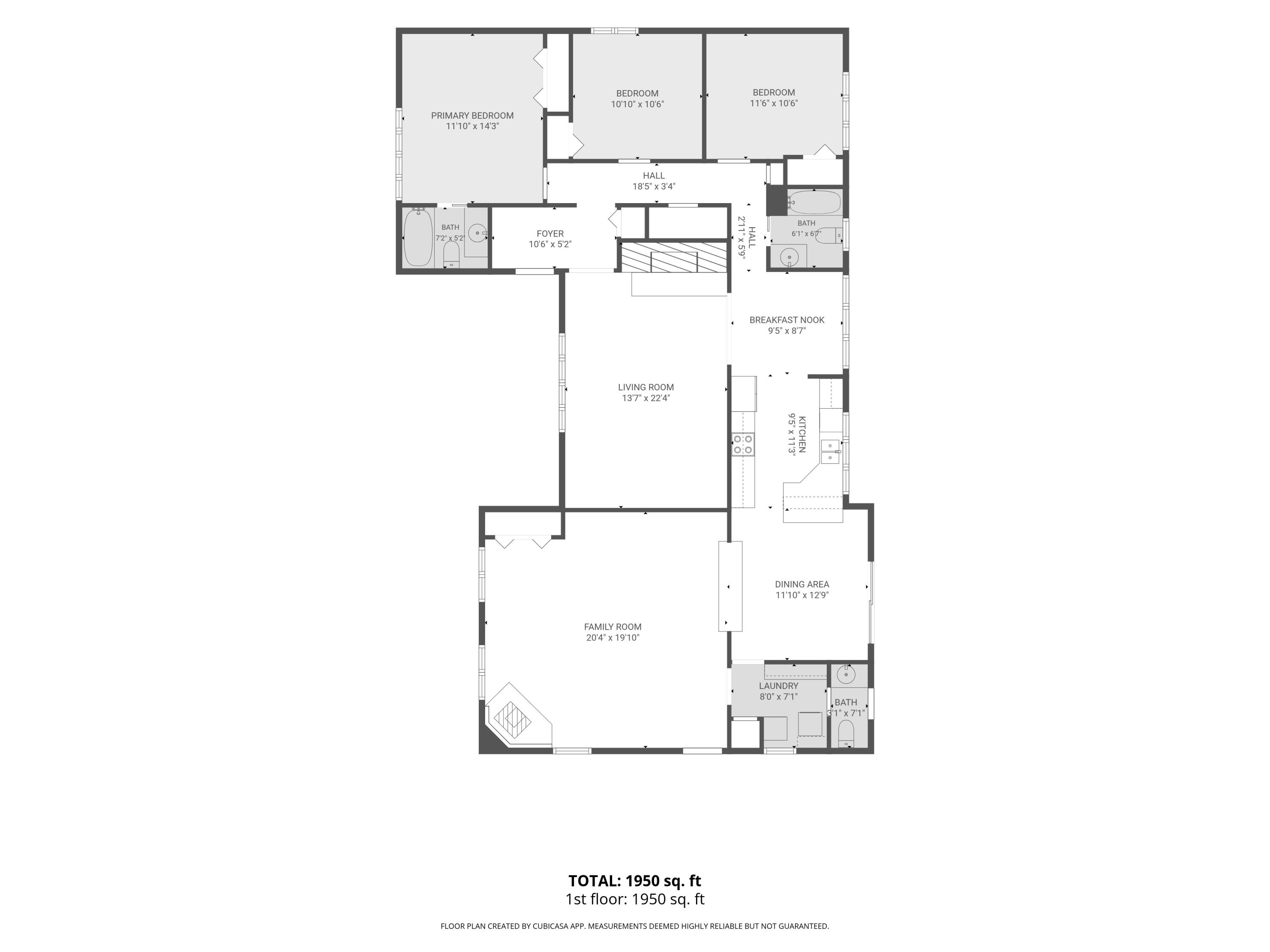 169 Watson Mill Road Saco, ME 04072 - Photo 47 of 47 2D Floor Plan for 169 Watson Mill Road
