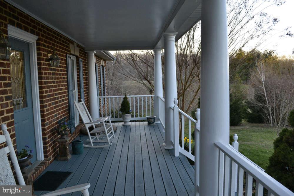 9519 Conde Road Marshall, VA 20115 - Photo 22 of 30 a view of balcony with furniture