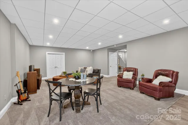 a view of a livingroom with furniture and a couch