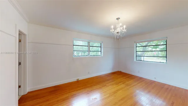 a view of empty room with window