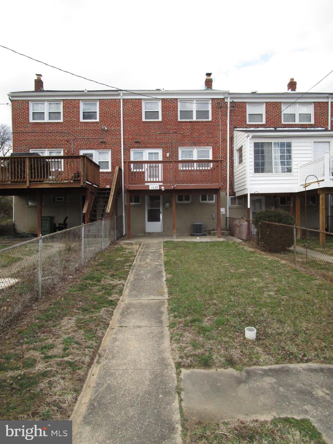 1639 Langford Road Baltimore, MD 21207 - Photo 22 of 24 Rear View