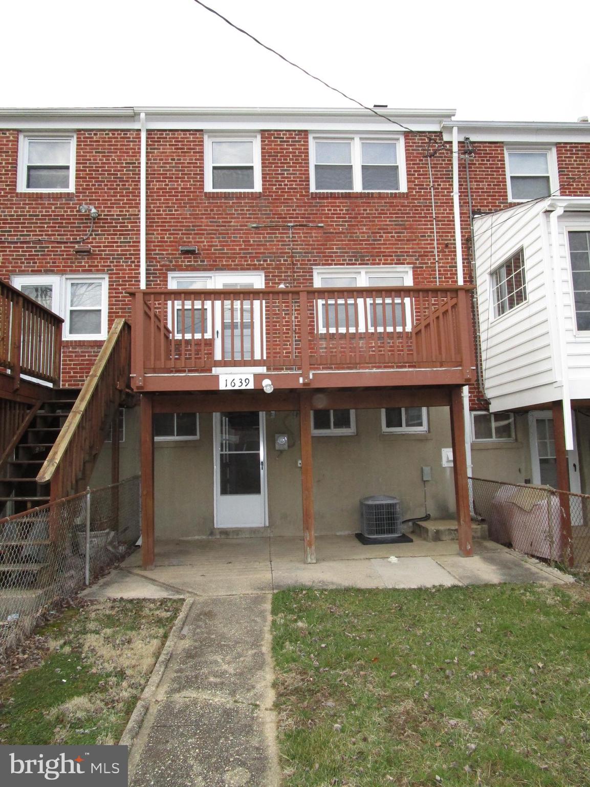 1639 Langford Road Baltimore, MD 21207 - Photo 23 of 24 Rear View