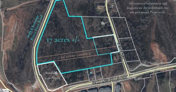 $1,615,000 | 0 Prince Perry Road, Unit HERTA STREET, Easley, SC 29640