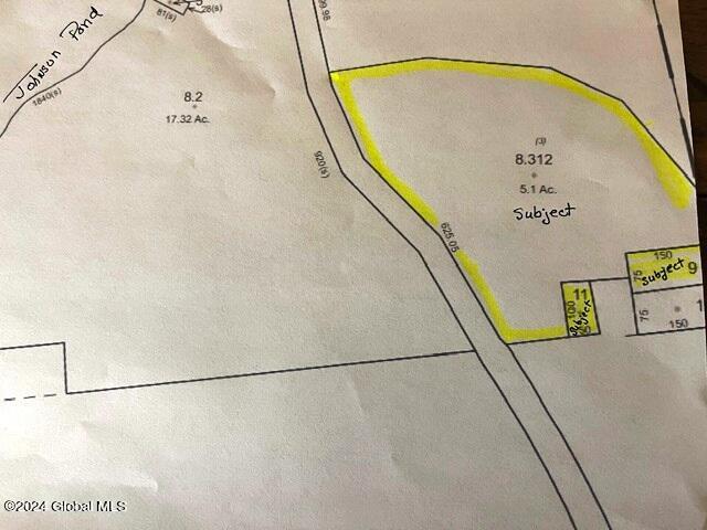 623 Johnson Pond Road North Hudson, NY 12855 - Photo 9 of 10 Johnson Pond tax map
