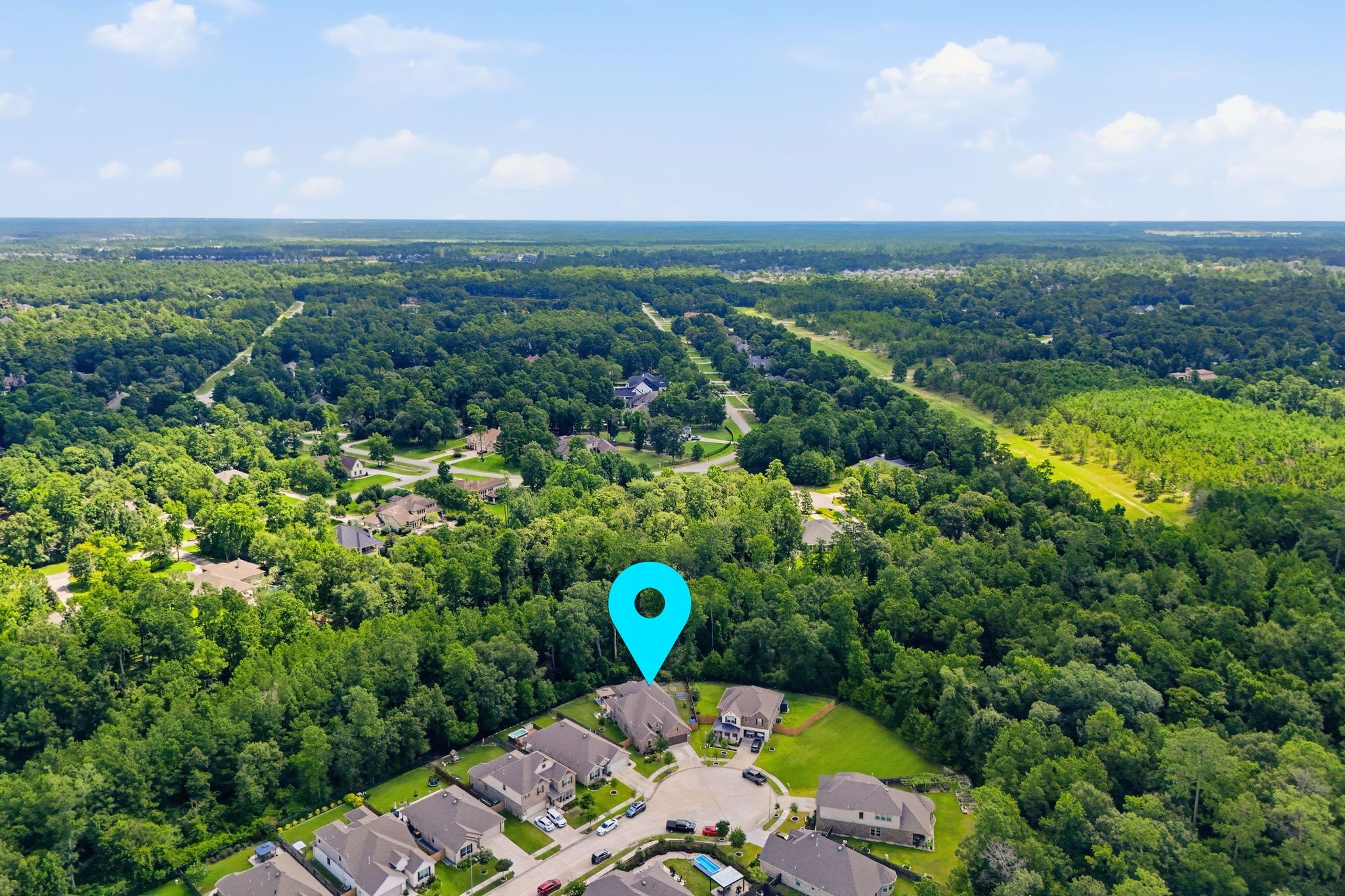 4337 Heavenly Woods Dr Spring Spring, TX 77386 - Photo 37 of 38 LOCATION...LOCATION...LOCATION!! Wooded area behind the home on a cul-de-sac lot.
