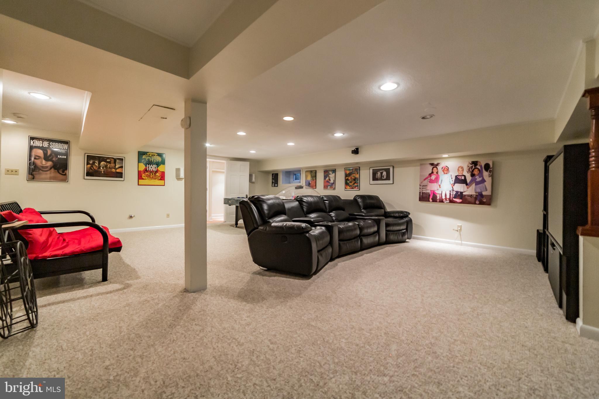 1502 Flat Rock Road Penn Valley, PA 19072 - Photo 22 of 28 Lower Level Recreation Room