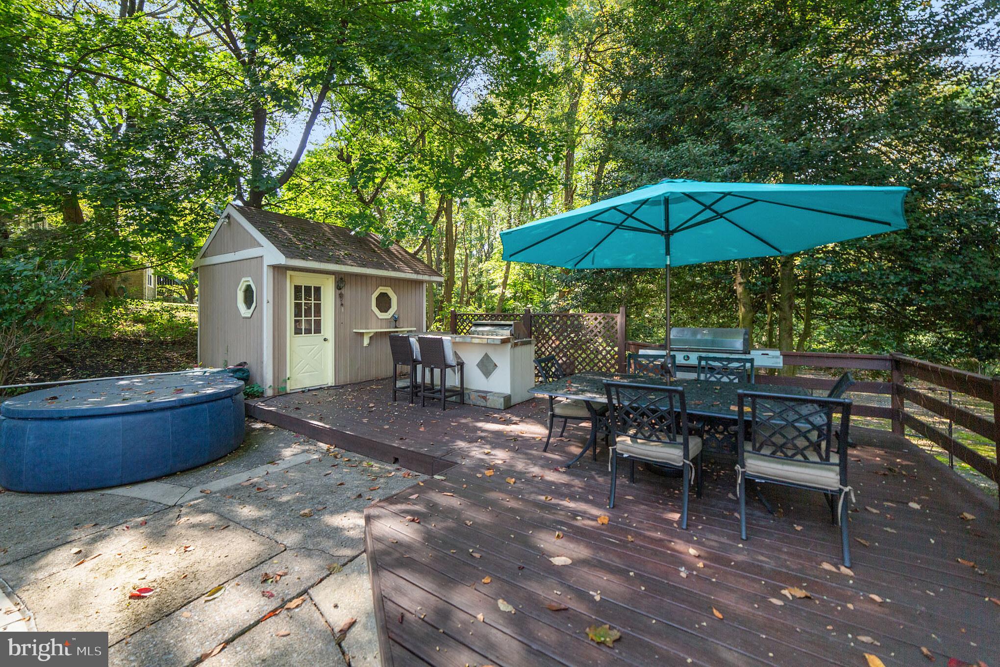 1502 Flat Rock Road Penn Valley, PA 19072 - Photo 26 of 28 Deck around Pool