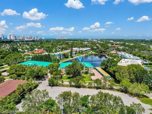 a view of a city with lots of houses