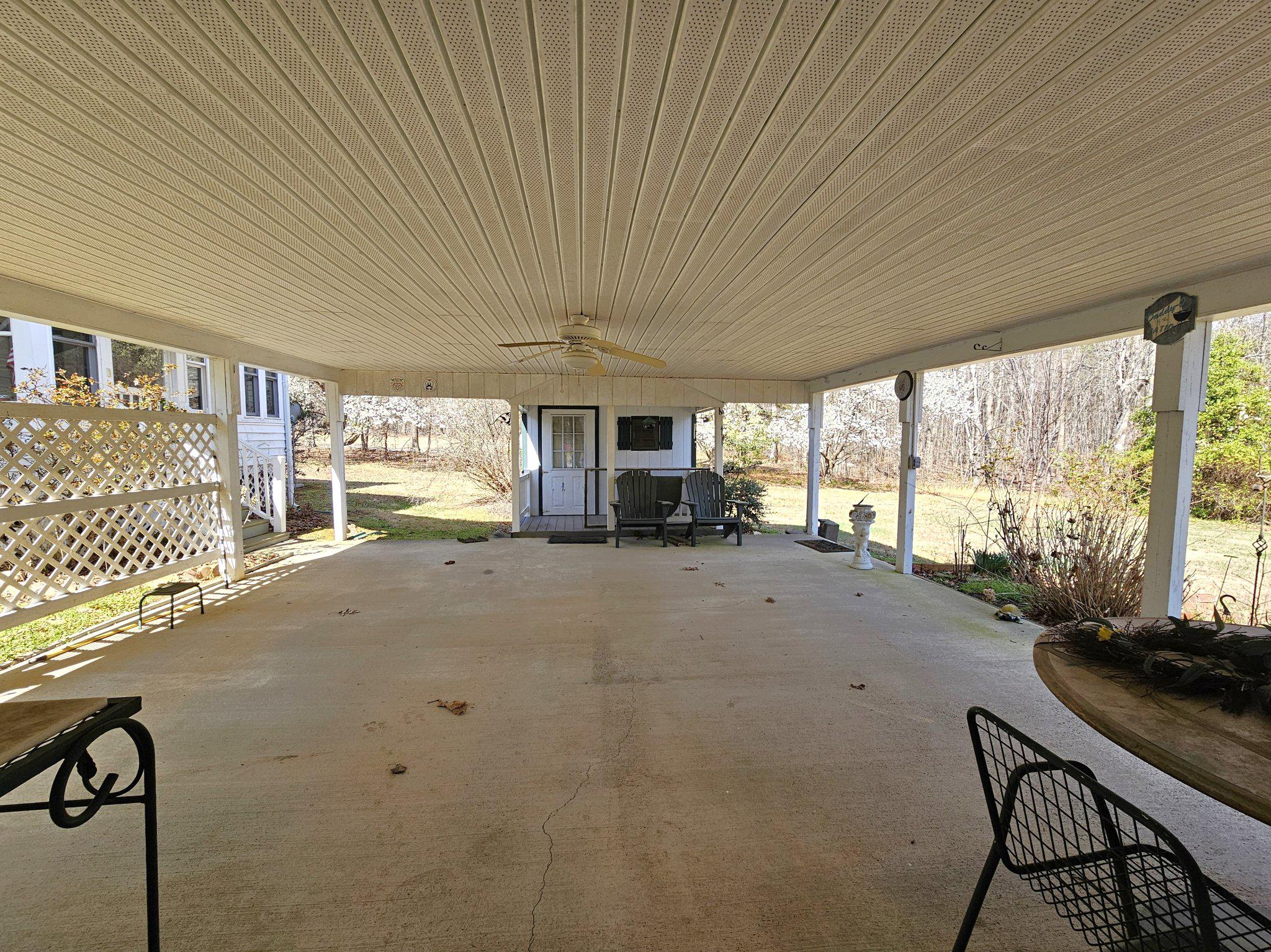 147 Old County Road Mineral, VA 23117 - Photo 10 of 35 Spacious covered patio retreat