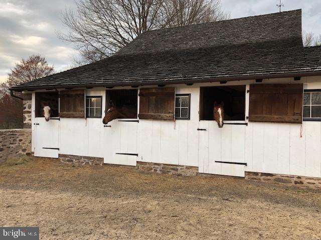 3703 Church School Road Doylestown, PA 18902 - Photo 41 of 48 Horse stalls that open to paddock