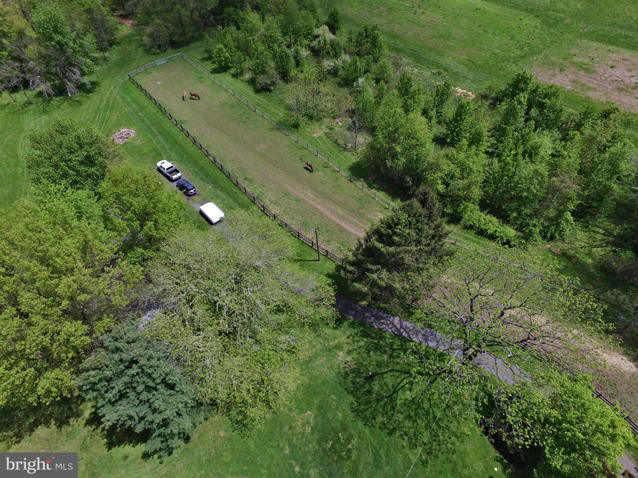 3703 Church School Road Doylestown, PA 18902 - Photo 47 of 48 Ariel view 2nd pasture