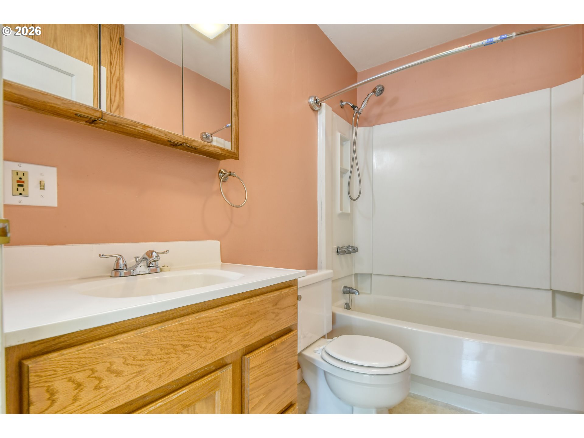 812 Northwest 11th Street Pendleton, OR 97801 - Photo 19 of 28 a bathroom with a sink toilet and shower