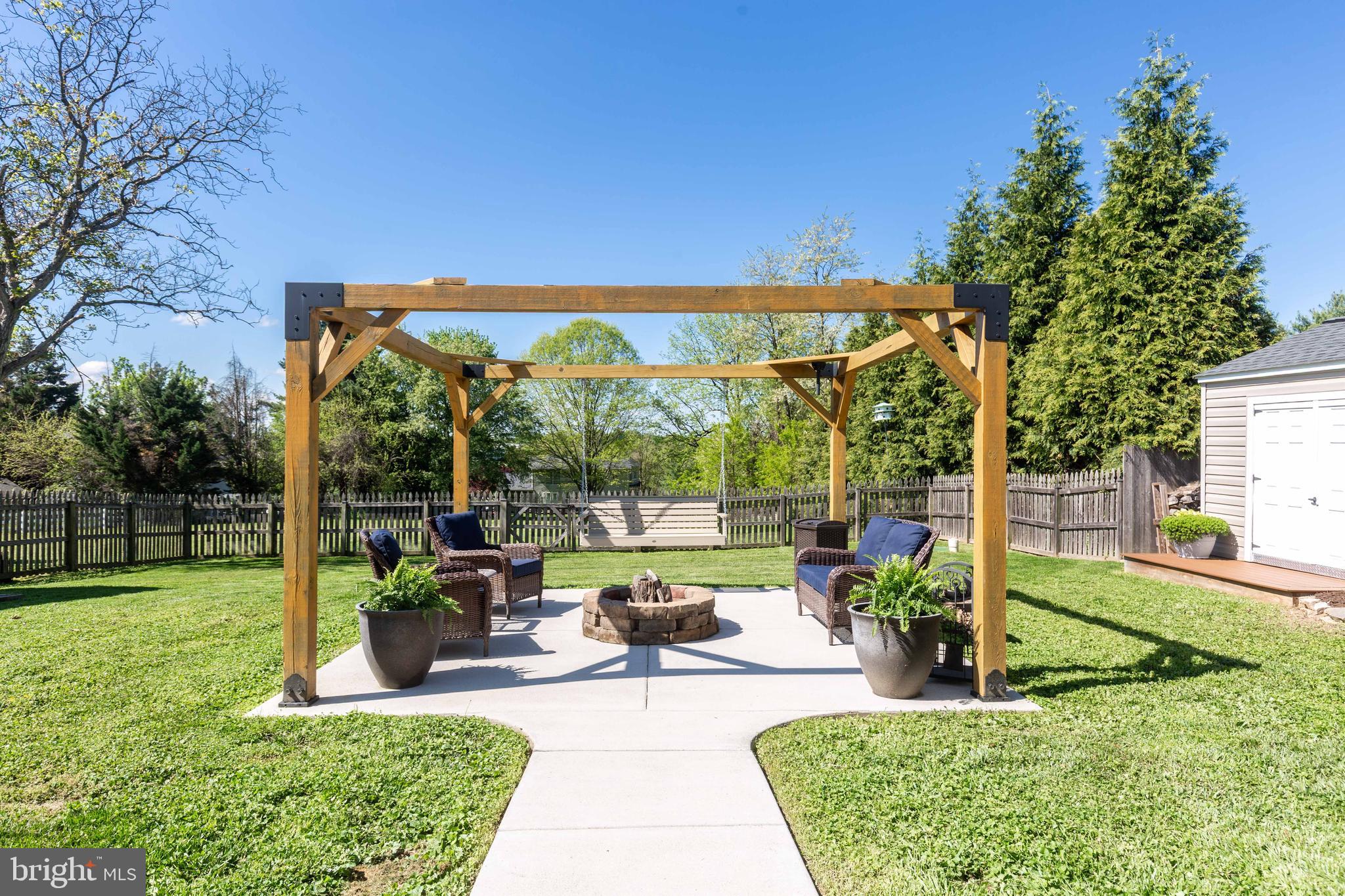 3046 Sykesville Road Westminster, MD 21157 - Photo 20 of 22 Fire pit sitting area