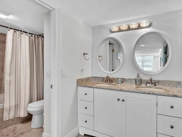 a view of swimming pool with outdoor seating and yard