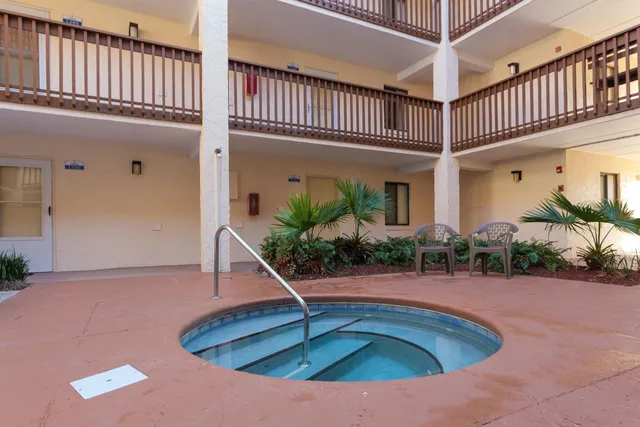 a view of outdoor space deck and dinning area