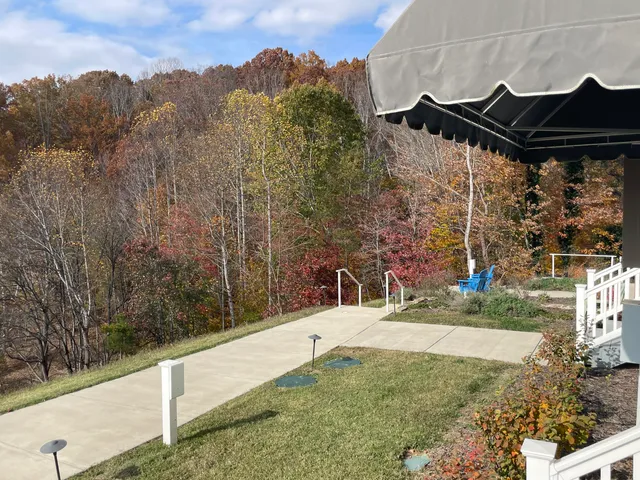 a view of outdoor space and yard