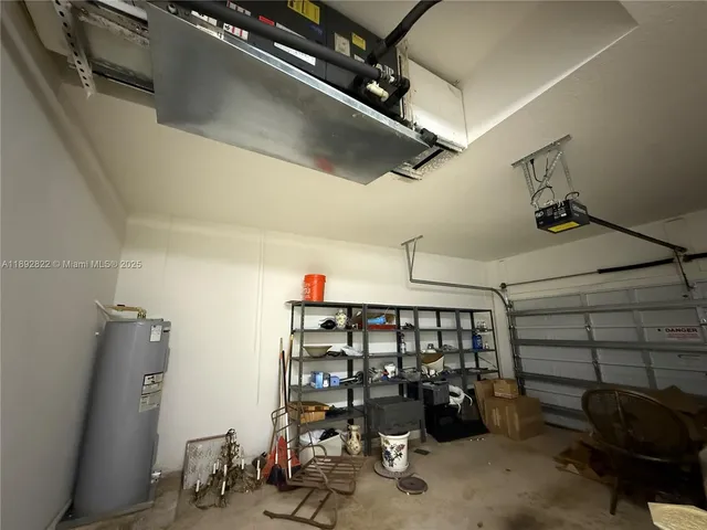 a view of storage and utility room