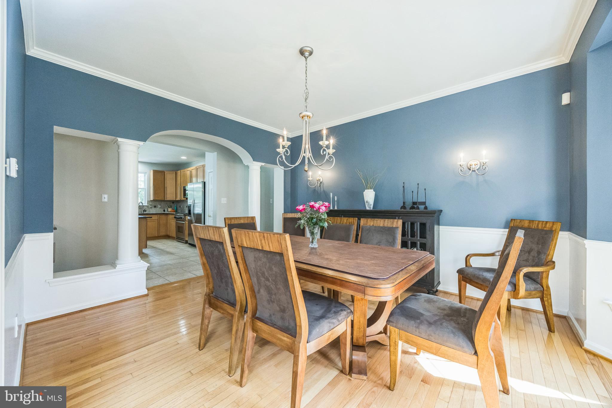 1 Elmwood Road Mount Laurel, NJ 08054 - Photo 15 of 44 a view of a dining room with furniture and wooden floor