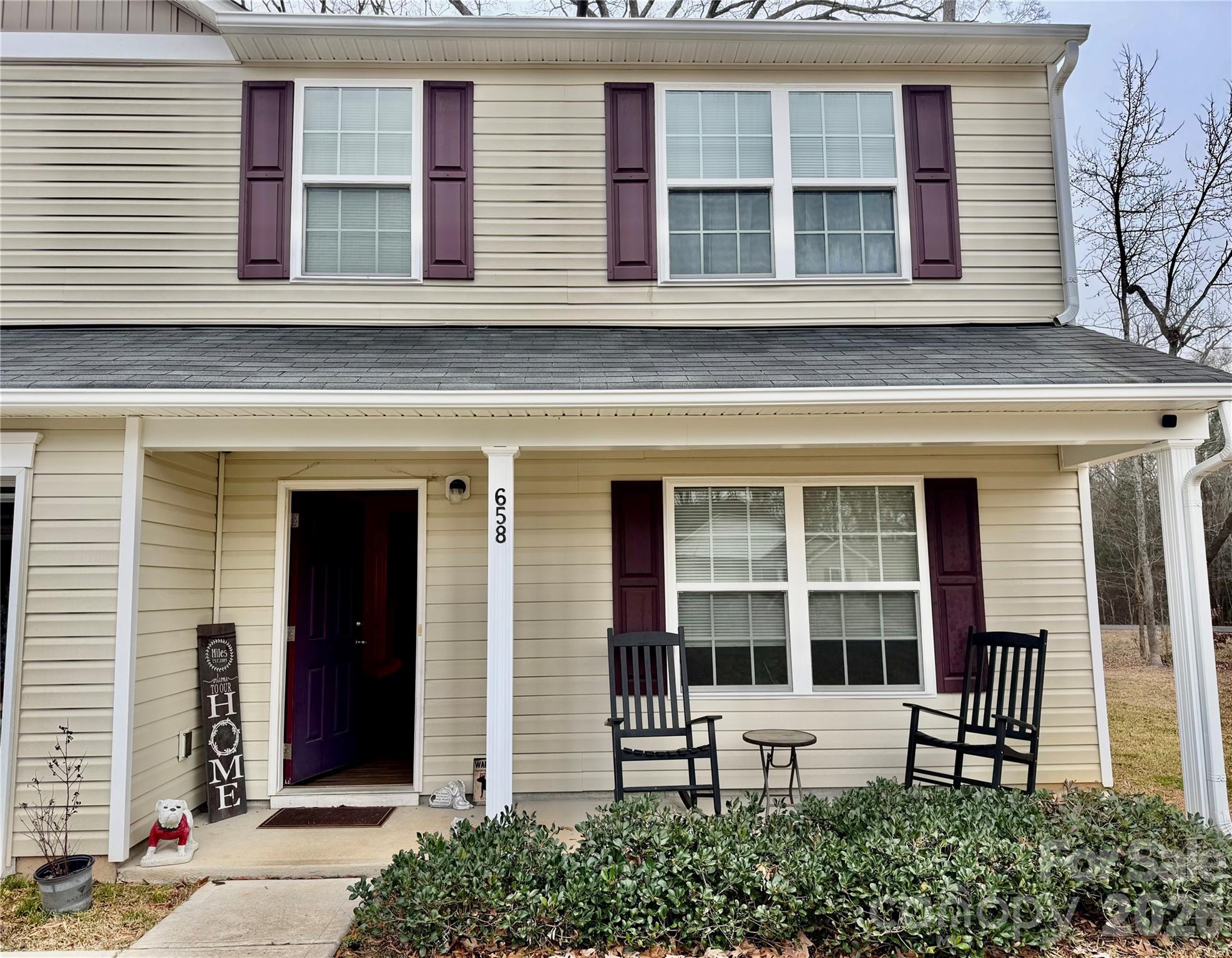 658 Buckskin Road Oakboro, NC 28129 - Photo 15 of 30 a front view of a house with a yard