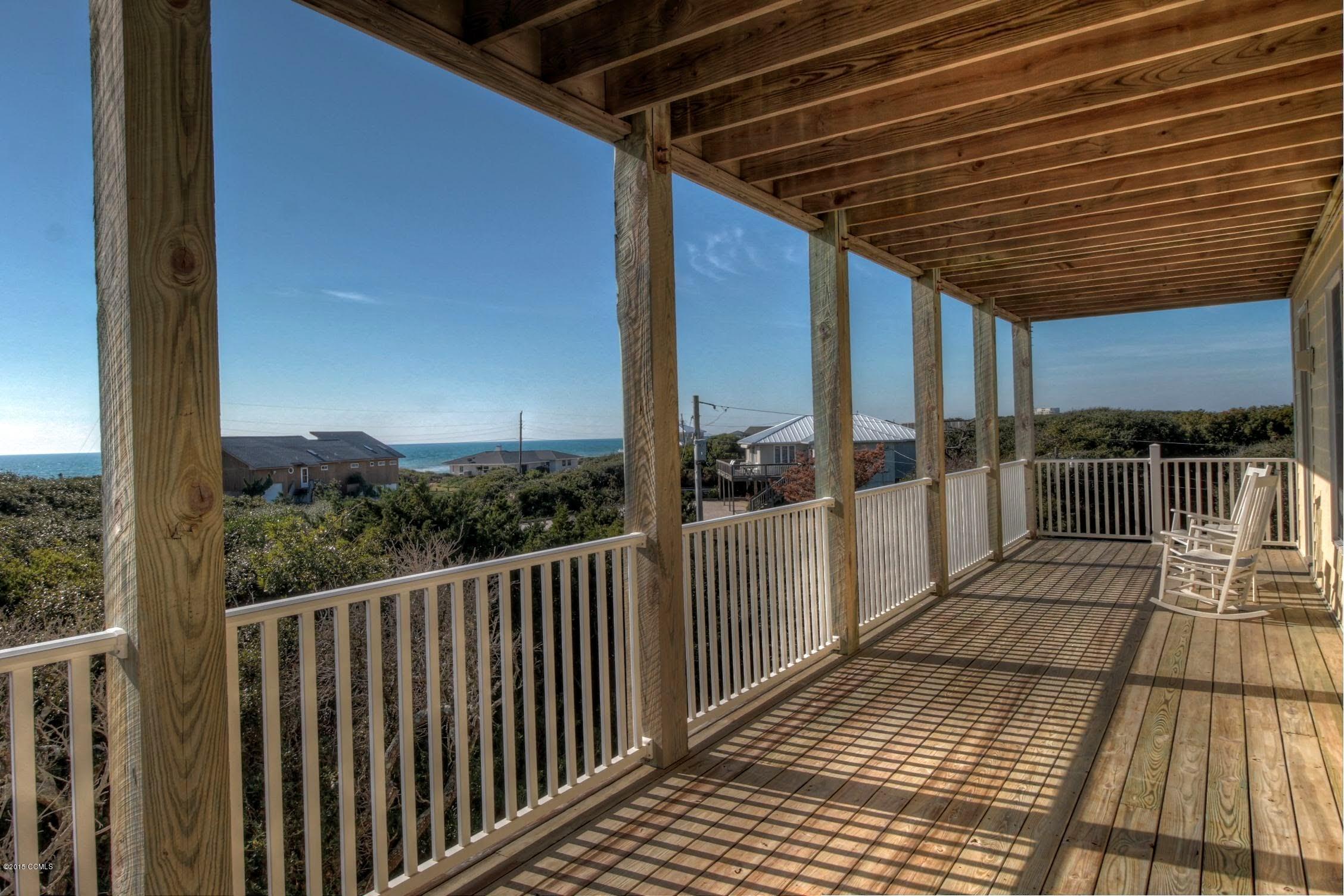 107 Hoffman Beach Road Atlantic Beach, NC 28512 - Photo 26 of 41 Master Bedroom Deck