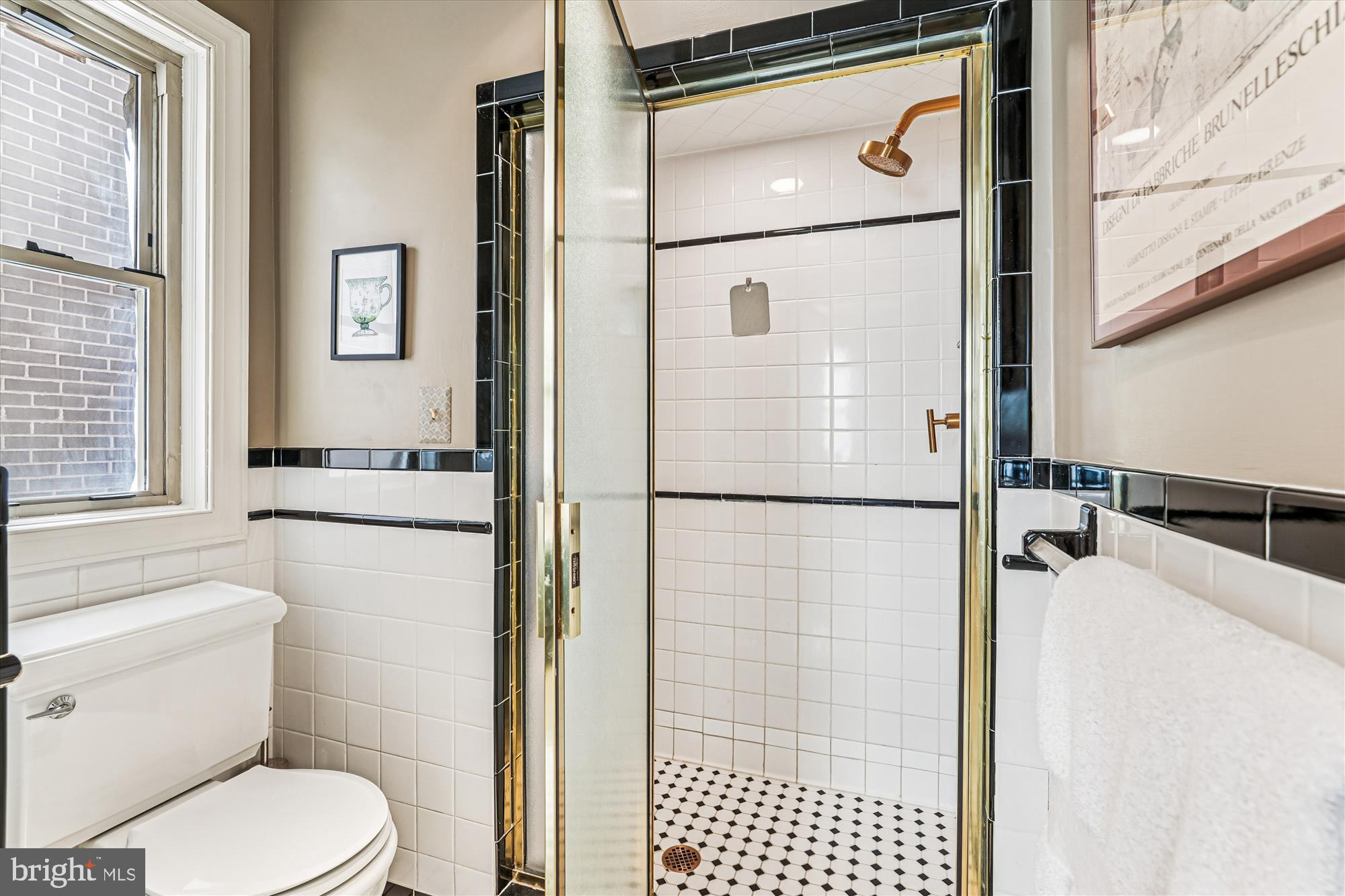 1420 Q Street Northwest Washington, DC 20009 - Photo 38 of 88 Sep. shower w/ Kohler showhead, fixtures & toilet