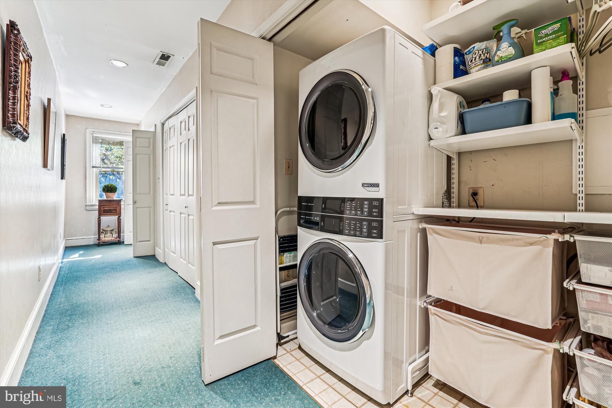 1420 Q Street Northwest Washington, DC 20009 - Photo 43 of 88 Custom hallway laundry center, Electrolux W/D