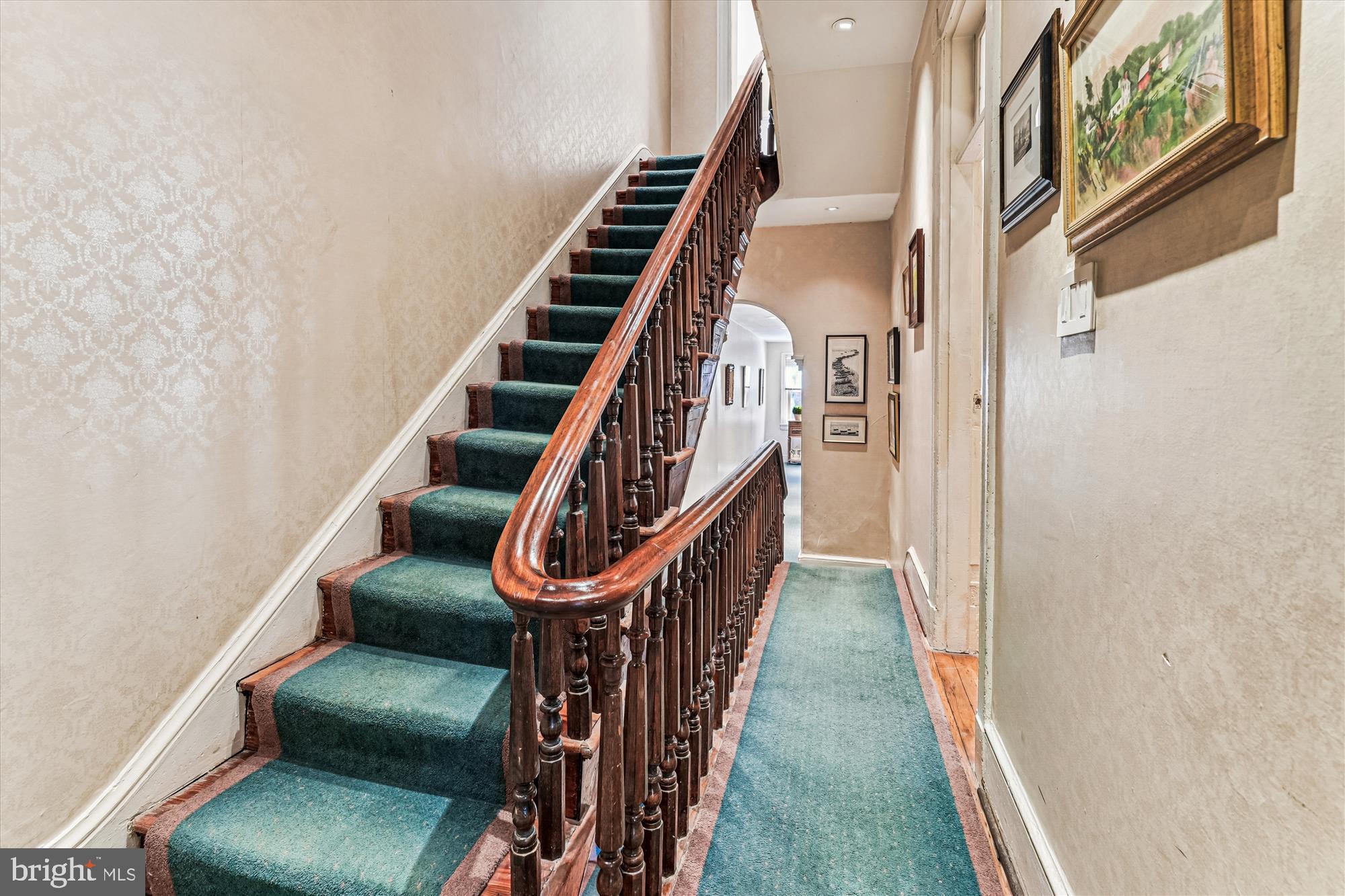 1420 Q Street Northwest Washington, DC 20009 - Photo 45 of 88 Staircase to 3rd level