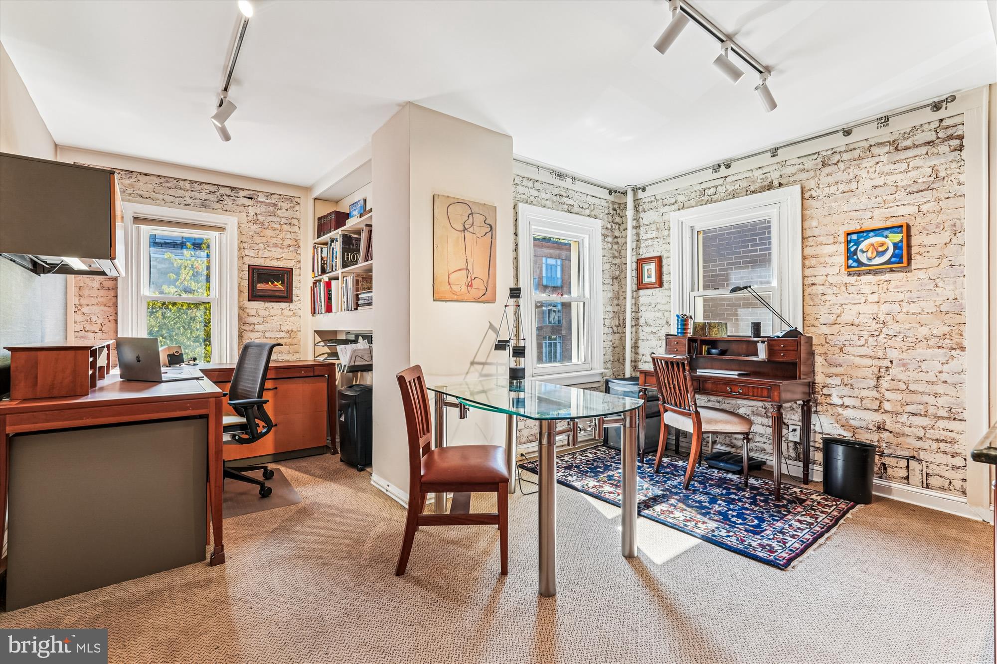 1420 Q Street Northwest Washington, DC 20009 - Photo 48 of 88 3rd Fl rear BR/Office, perfect work-at-home space