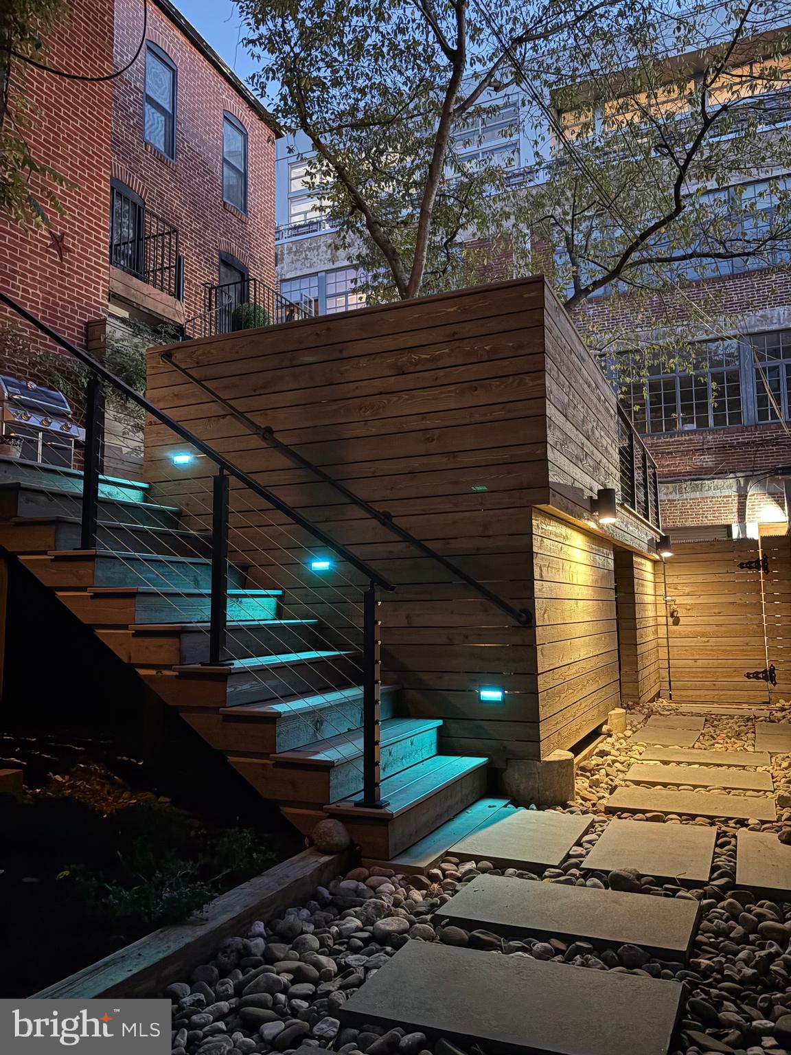 1420 Q Street Northwest Washington, DC 20009 - Photo 67 of 88 Low voltage lighting adds safety and ambiance