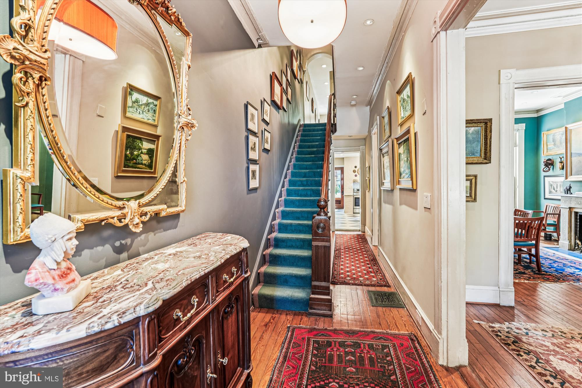 1420 Q Street Northwest Washington, DC 20009 - Photo 7 of 86 Welcoming entry hallway into 1420 Q St NW