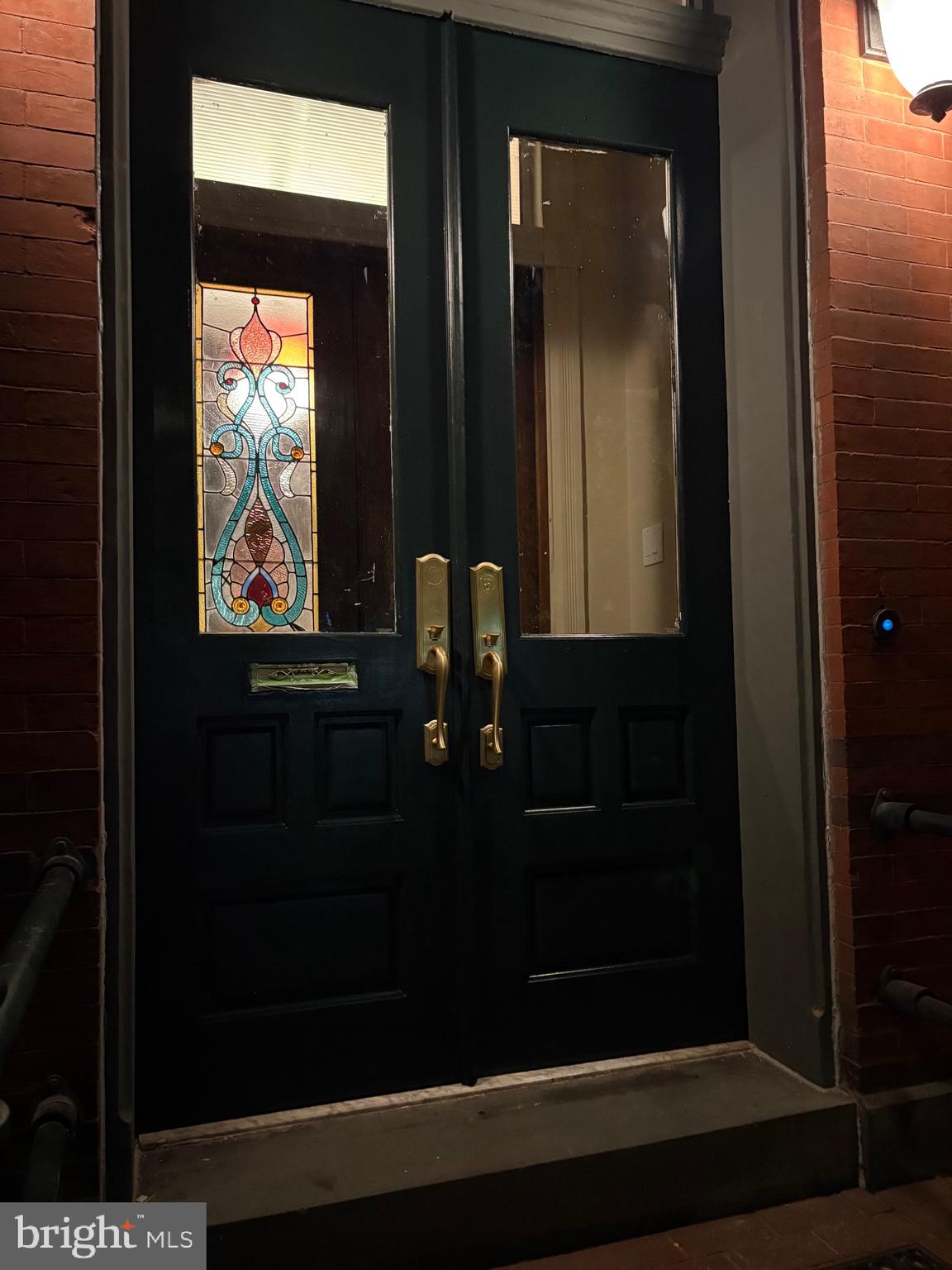 1420 Q Street Northwest Washington, DC 20009 - Photo 73 of 88 Beautiful stained glass interior doors