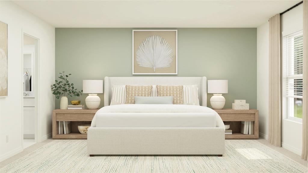 2134 Lasso Loop Eagle Lake, FL 33839 - Photo 13 of 21 a bedroom with a bed and a window