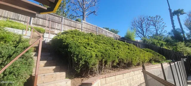 a view of house with backyard