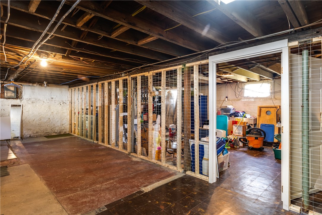 174 Fuller Avenue Corning, NY 14830 - Photo 45 of 46 Basement is clean and dry and has a storage area