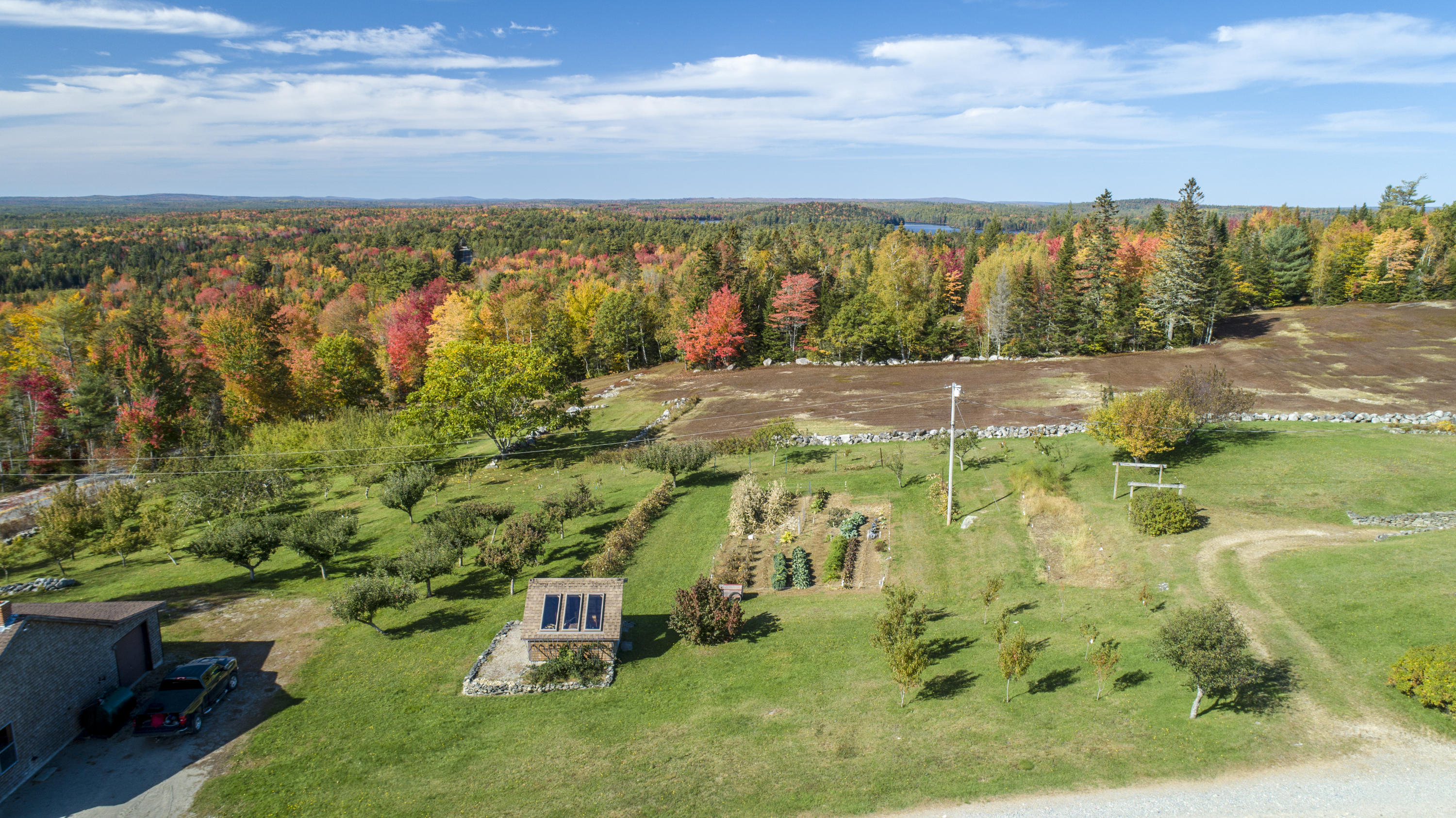 2001 Northfield Road Northfield, ME 04654 - Photo 68 of 70 Aerial Overview...