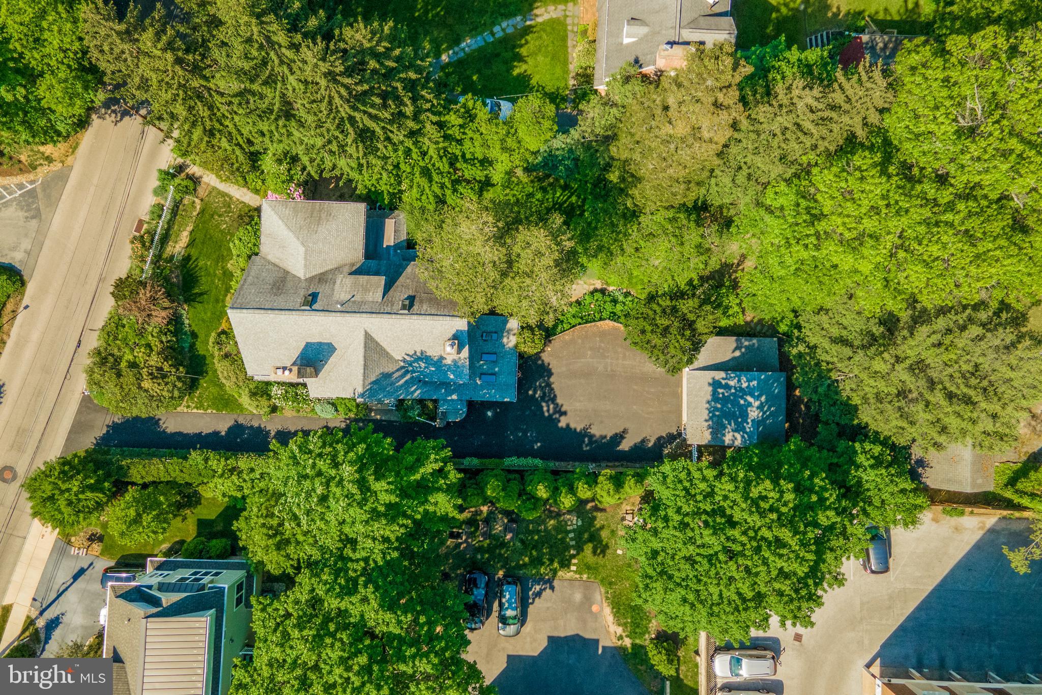 105 Woodside Road Ardmore, PA 19003 - Photo 54 of 59 Aerial view of property