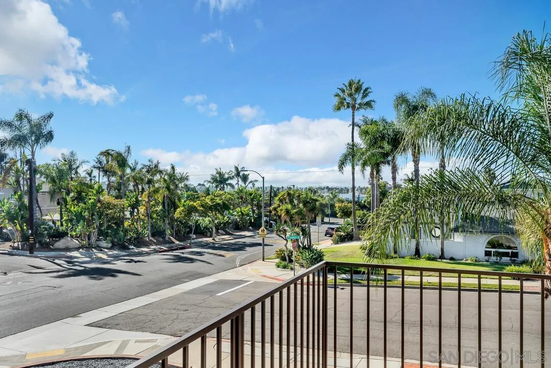 4502 Milton Street San Diego, CA 92110 - Photo 23 of 51 a view of a street from a balcony
