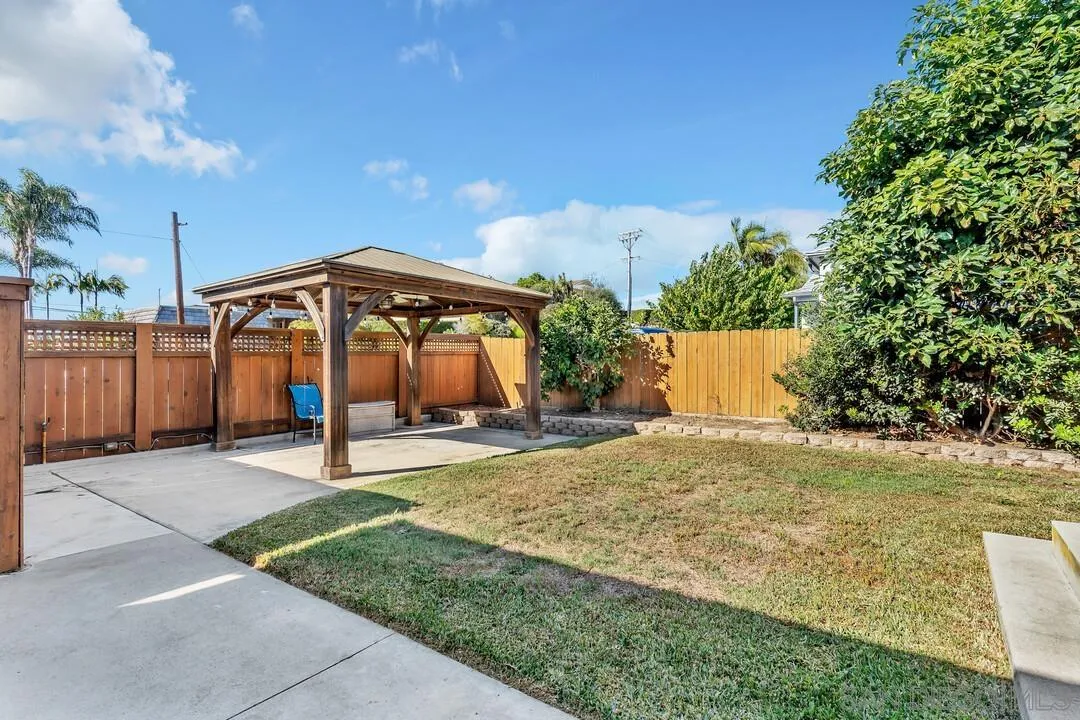 4502 Milton Street San Diego, CA 92110 - Photo 37 of 51 a view of a backyard