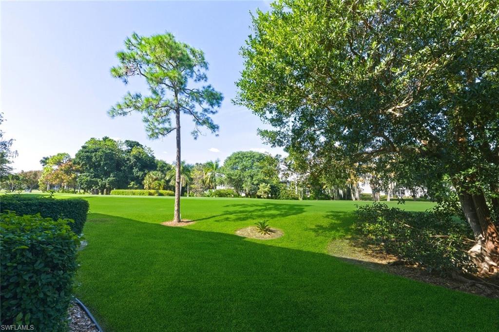 7380 St Ives Way, Unit 1108 Naples, FL 34104 - Photo 23 of 46 BACK YARD AND GOLF COURSE