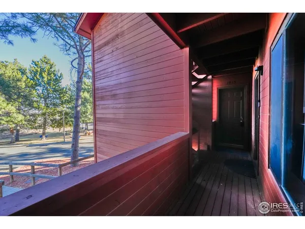 a view of outdoor space and deck
