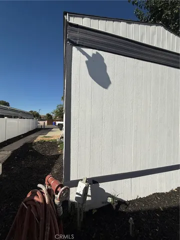 a view of outdoor space with seating area