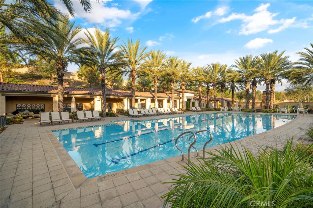 258 Bryce Run Lake Forest, CA 92630 - Photo 2 of 9 a view of a swimming pool with a patio