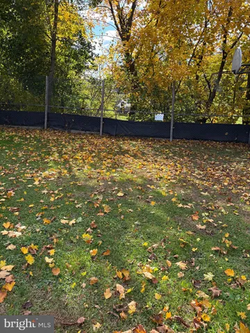 a backyard of a house